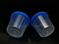 Cwpan Sputum Gyda Snap Cap